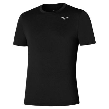 Mizuno IMPULSE CORE TEE, moška tekaška majica, črna