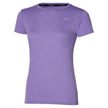 Mizuno IMPULSE CORE TEE, ženska tekaška majica, vijolična