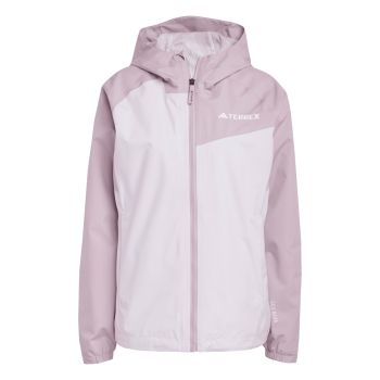 Adidas W MT 2L RAIN JK, ženska pohodna jakna, vijolična