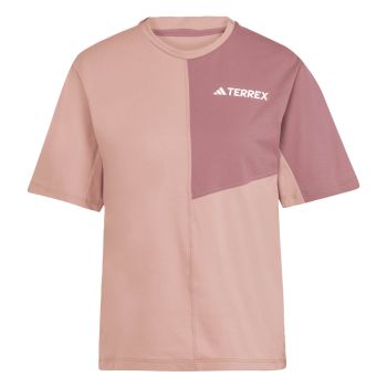 Adidas W MT TEE, maja ž.kr poh, roza