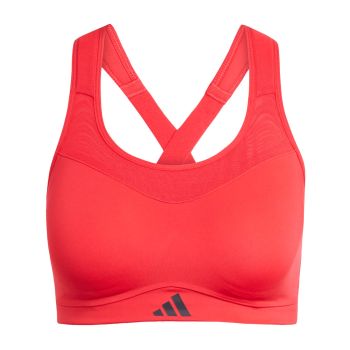 Adidas TLRDIM HS BRA, ženski športni nedrček, rdeča