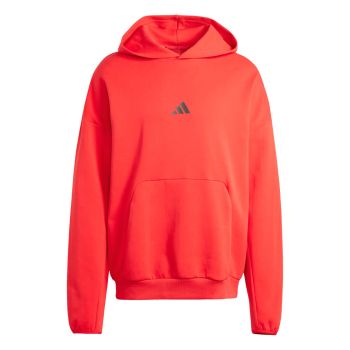 Adidas M FI SL HD, moški pulover, rdeča