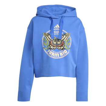 Adidas FARM HOODIE, pulover ž., modra
