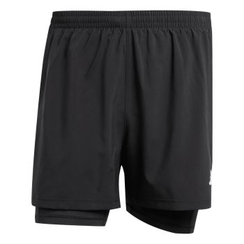 Adidas OTR B S 2IN1 M, moške kratke tekaške hlače, črna