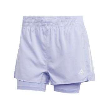 Adidas OTR B S 2IN1 W, ženske tekaške hlače, vijolična