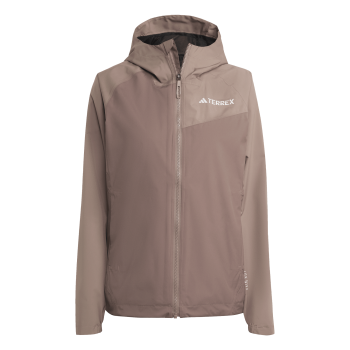 Adidas W MT 2L RAIN JK, ženska pohodna jakna, bež