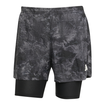 Adidas OTR SD 2IN1 M, moške kratke tekaške hlače, siva