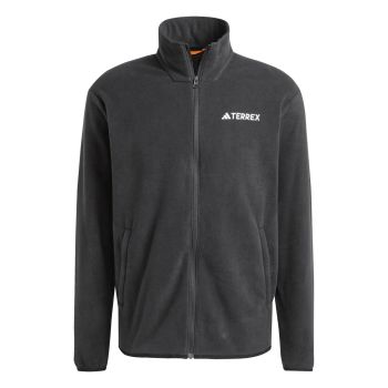 Adidas MT ESS FZ FL, moška pohodna jopa, črna