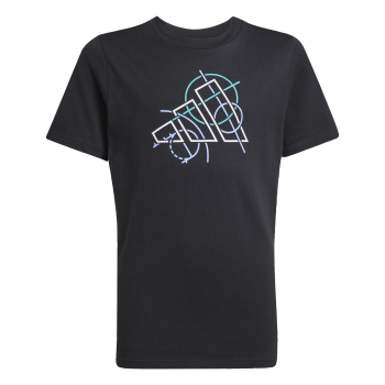 Adidas J TECH TABLE T, maja o.kr, črna