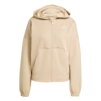 Adidas W FI SL FZ HD, ženska jopica, bež