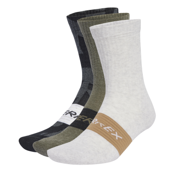 Adidas TRX MT SCK 3PP, moške pohodne nogavice, večbarvno