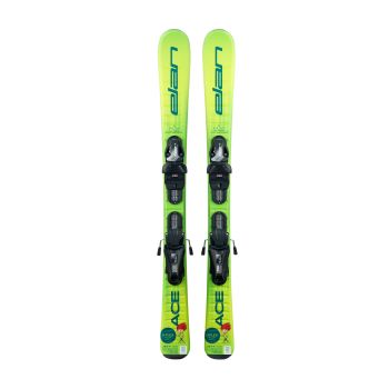 Elan JETT JR SHIFT + EL 4.5-7.5 GW, set otroških all round smuči, zelena