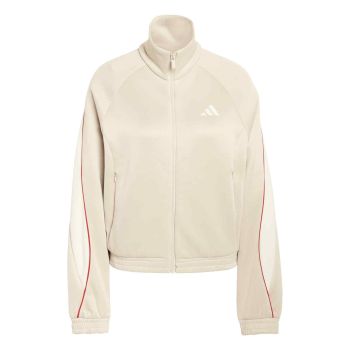 Adidas W STADIUM TT, ženska jopa brez kapuce, bež
