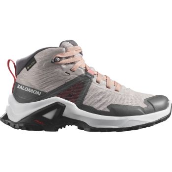 Salomon X RAISE MID GTX J, otroški pohodni čevlji, roza