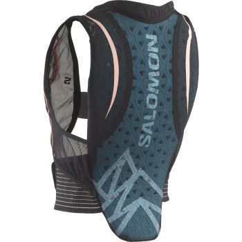 Salomon FLEXCELL PRO W, smučarski ščitnik za hrbet, modra