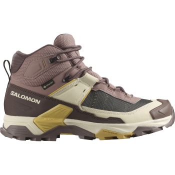 Salomon X ULTRA 5 MID GTX W, ženski pohodni čevlji, vijolična