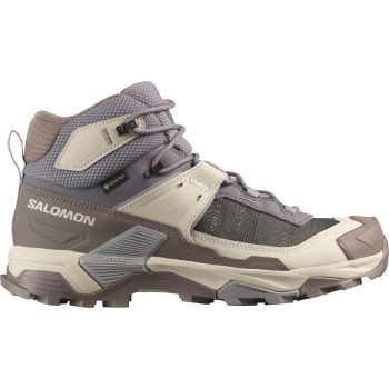 Salomon X ULTRA 5 MID GTX W, ženski pohodni čevlji, siva