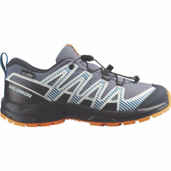 Salomon XA PRO V8 WP J, pohodni čevlji, siva