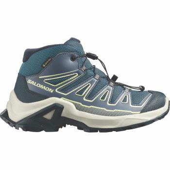 Salomon X ULTRA MID GTX J, otroški pohodni čevlji, modra
