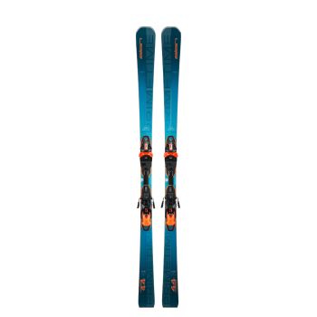 Elan PRIMETIME 44 FUSION X + EMX 12.0 GW, set all round smuči, modra