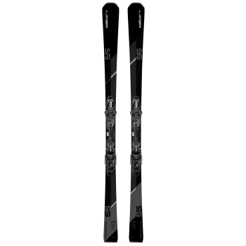 Elan PRIMETIME 55 BLACK EDITION FUSION X + EMX 12.0 GW, set all round smuči, črna