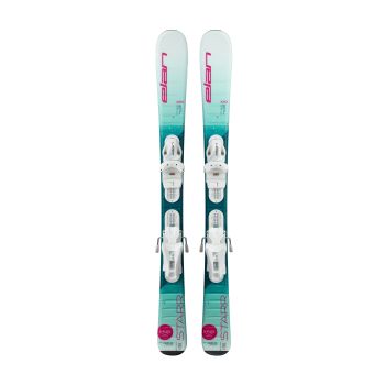 Elan STARR JR SHIFT + EL 4.5-7.5 GW, set otroških all round smuči, modra