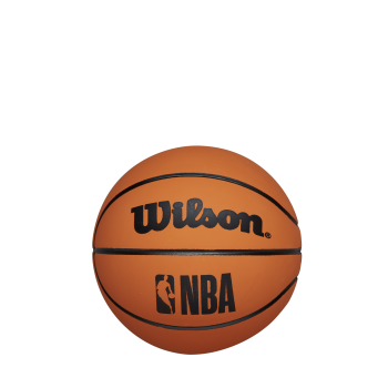 Wilson NBA DRIBBLER NBA VERSION, žoga mini, rjava