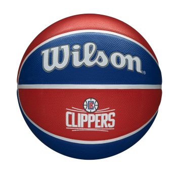 Wilson NBA TEAM TRIBUTE LA CLIPPERS, košarkarska žoga, rdeča