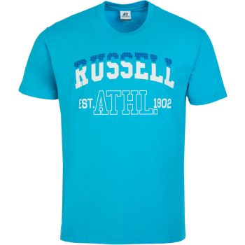 Russell Athletic ATHL S/S CREWNECK TEE SHIRT, moška majica, modra