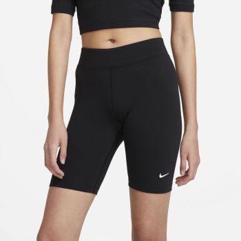 Nike W NSW ESSNTL MR BIKER SHORT, pajke ž.kr, črna