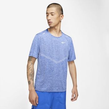 Nike M NK DF RISE 365 SS, moška tekaška majica, modra