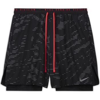 Nike M NK RDVN FLX STRD 2IN1 5IN, moške kratke tekaške hlače, črna