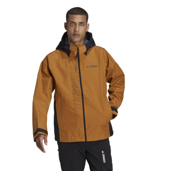 adidas GTX PACLITE J, moška pohodna jakna, rjava