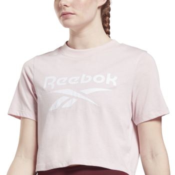 Reebok RI CROP TEE, ženska majica, roza