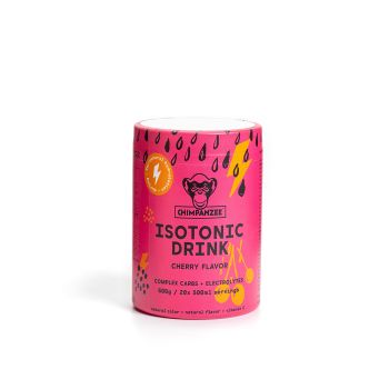 Chimpanzee ISOTONIC DRINK CHERRY 600 G, športna prehrana