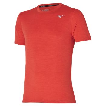Mizuno IMPULSE CORE TEE, moška tekaška majica, rdeča