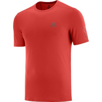 Salomon XA TRAIL TEE M, moška tekaška majica, oranžna