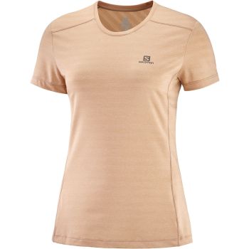 Salomon XA TEE W, ženska tekaška majica, oranžna