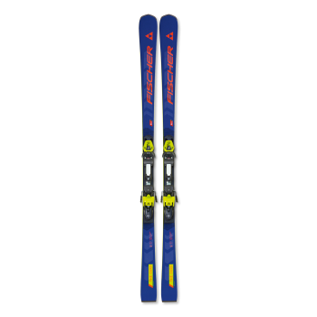 Fischer THE CURV M-PLATE + RC4 Z13 FF, set all mountain smuči, modra