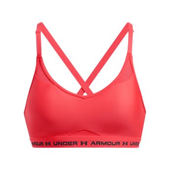 Under Armour CROSSBACK LOW BRA, ženski športni nedrček, rdeča
