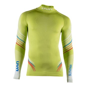 Uyn NATYON 2.0 SLOVENIA UW SHIRT LG SL TURTLE NECK, perilo m.maja sp, zelena