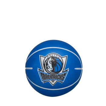 Wilson NBA DRIBBLER DALLAS MAVERICKS, žoga mini, modra