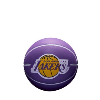 Wilson NBA DRIBBLER LA LAKERS, žoga mini, vijolična