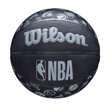 Wilson NBA TEAM COMPOSITE ALL TEAM, košarkarska žoga, črna