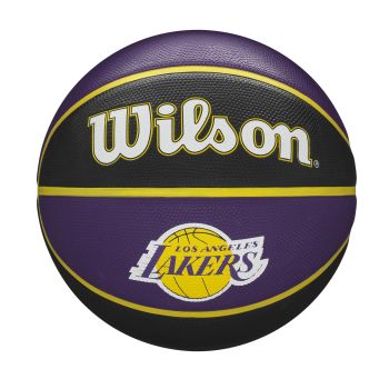 Wilson NBA TEAM TRIBUTE LA LAKERS, košarkarska žoga, vijolična