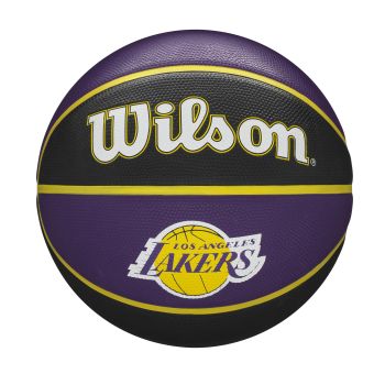 Wilson NBA TEAM TRIBUTE LA LAKERS, košarkarska žoga, vijolična