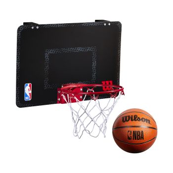 Wilson NBA FORGE TEAM MINI HOOP, košarkarska tabla z obročem, črna