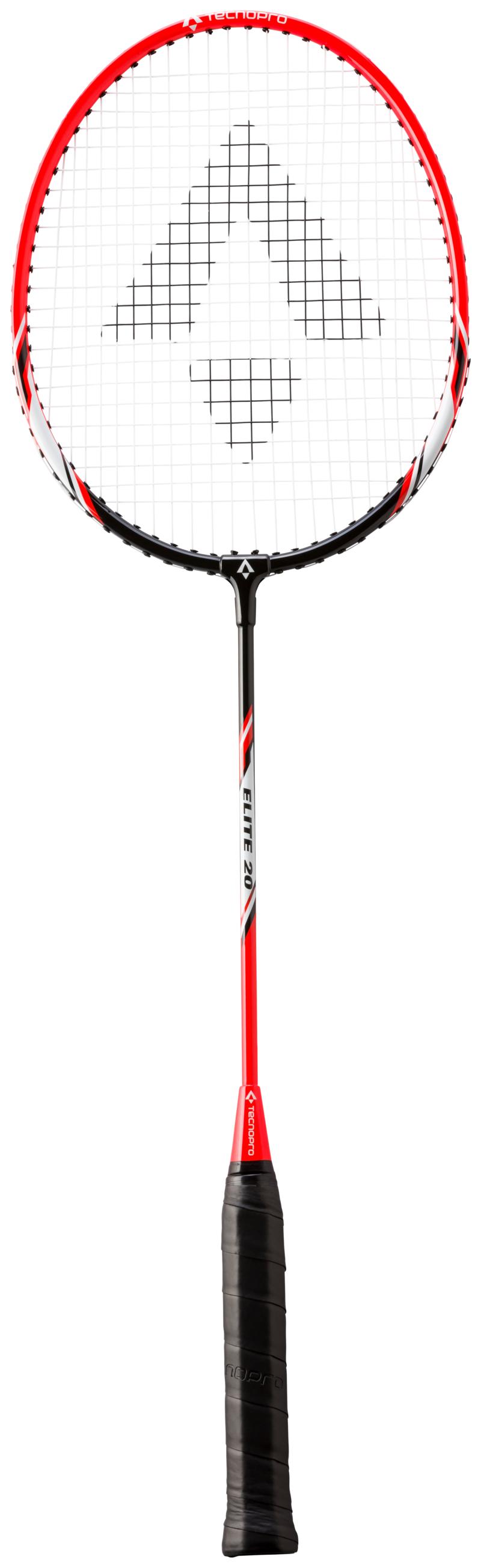 Tecnopro ELITE 20, lopar badminton, črna
