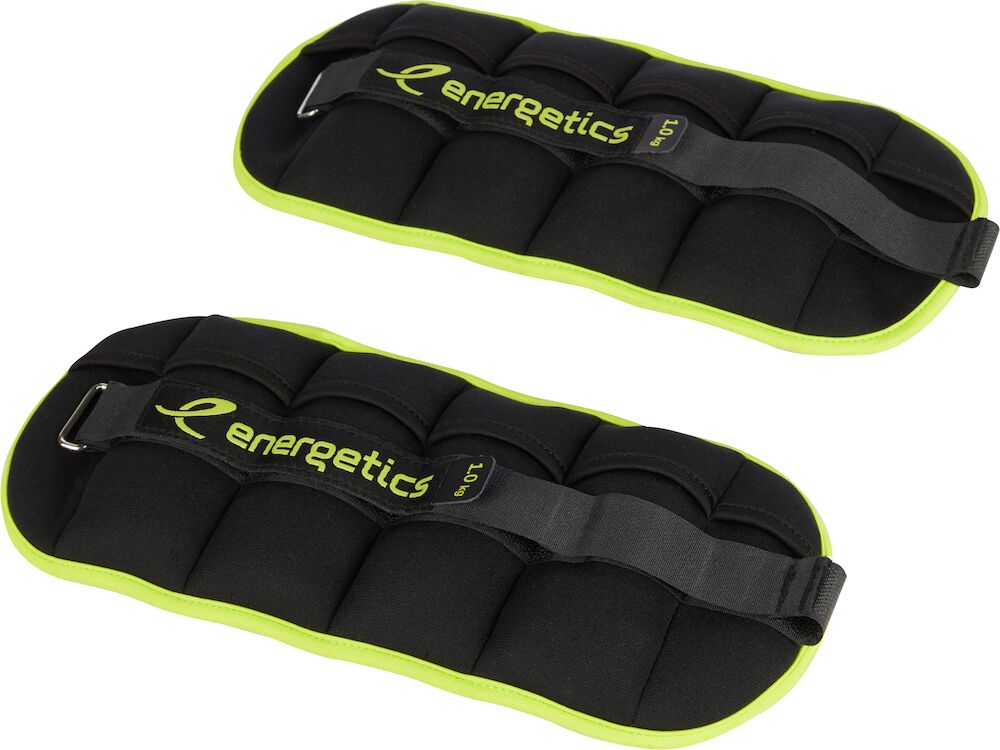 Energetics ANKLE WRIST WEIGHT 1.0, utež za zapestje in gleženj, črna