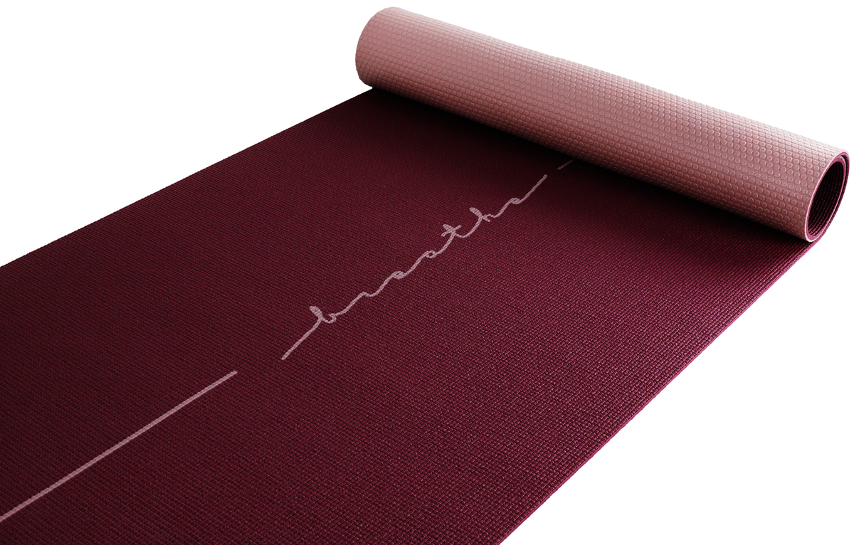 Energetics 2 COLOR YOGA MAT 1.0, gimnastična podloga, rdeča